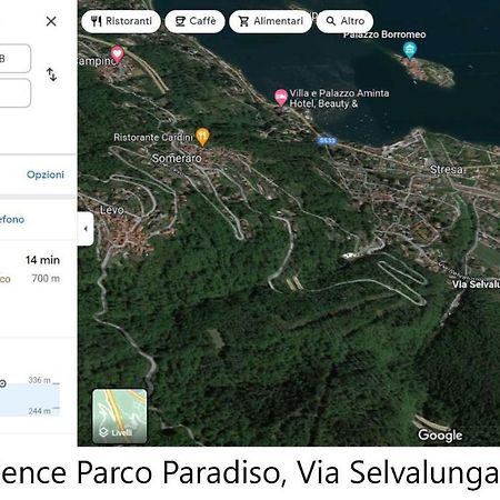 La Tana Del Lupo Stresa Lägenhet Exteriör bild